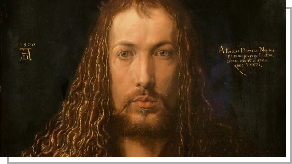 Autoportrait de l'artiste Albrecht Dürer