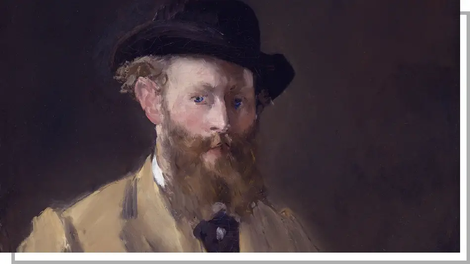 Autoportrait à la palette, par Édouard Manet